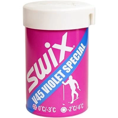 Swix Cire V45 Violet Special Kick -2°C/-6°C -Winter Sports Equipment Store cire v45 violet special kick 2c 6c